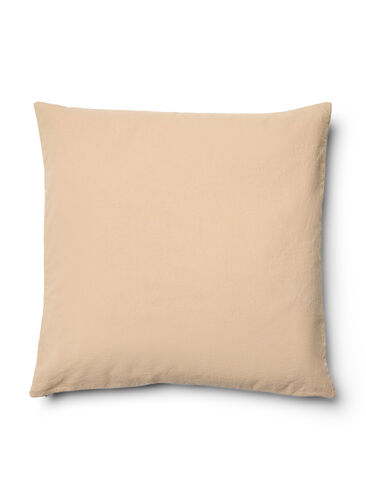 Cotton pillowcase, Light Taupe, Packshot image number 1