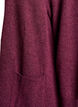 Long knit cardigan with pockets, Red, Packshot image number 2