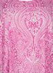 Short-sleeved, printed cotton dress, Pink, Packshot image number 2