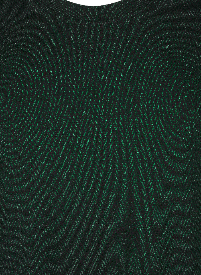 Dress with zigzag pattern and glitter, Scarab ZigZagShimmer, Packshot image number 2