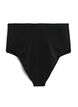 Bikini bottoms with high waist, Black, Packshot image number 1