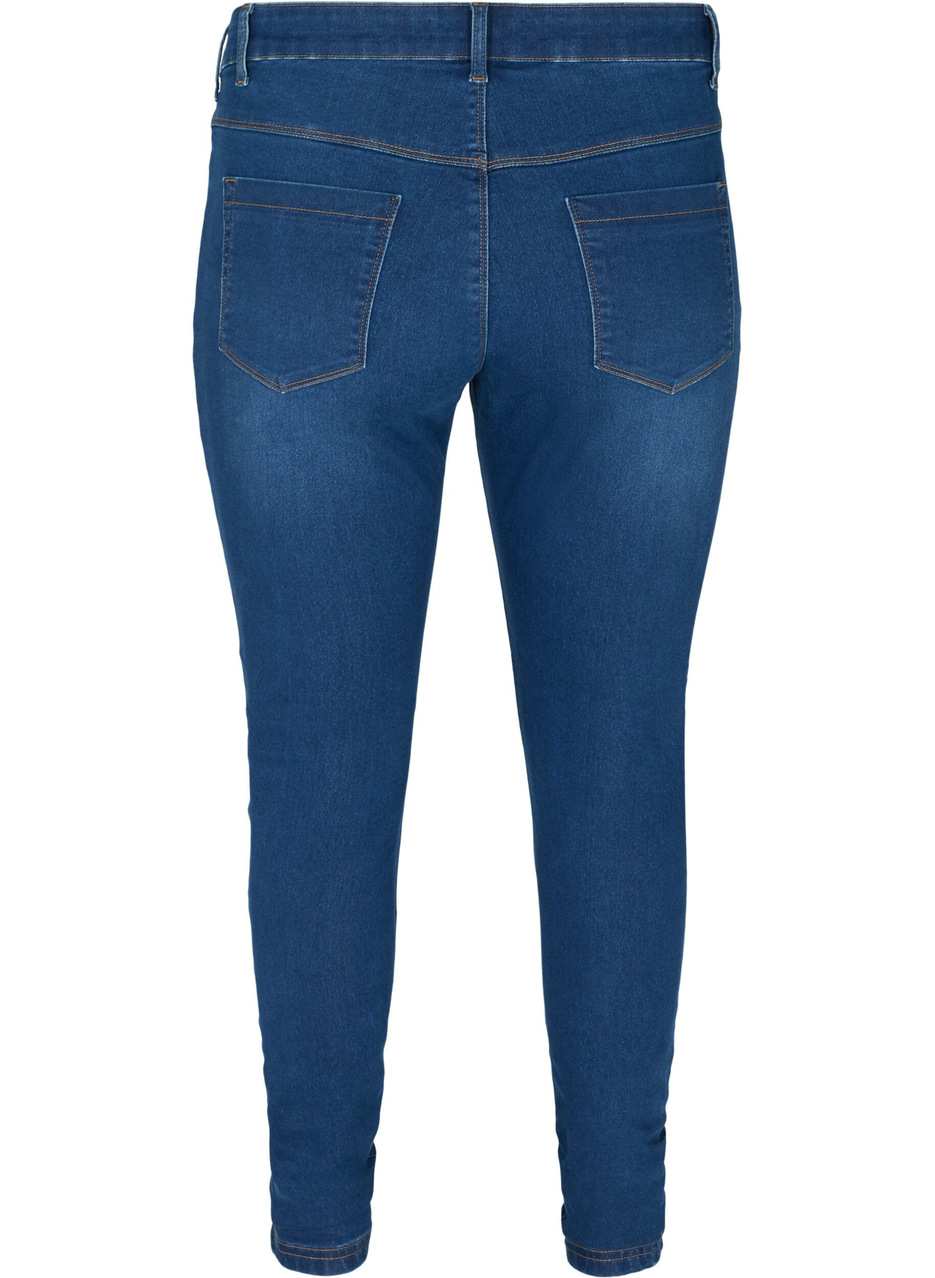 ZizzifashionJeggings in cotton blend, Blue denim, Packshot image number 1