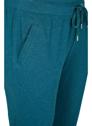 Loose sweatpants with pockets, Deep Teal, Packshot image number 2