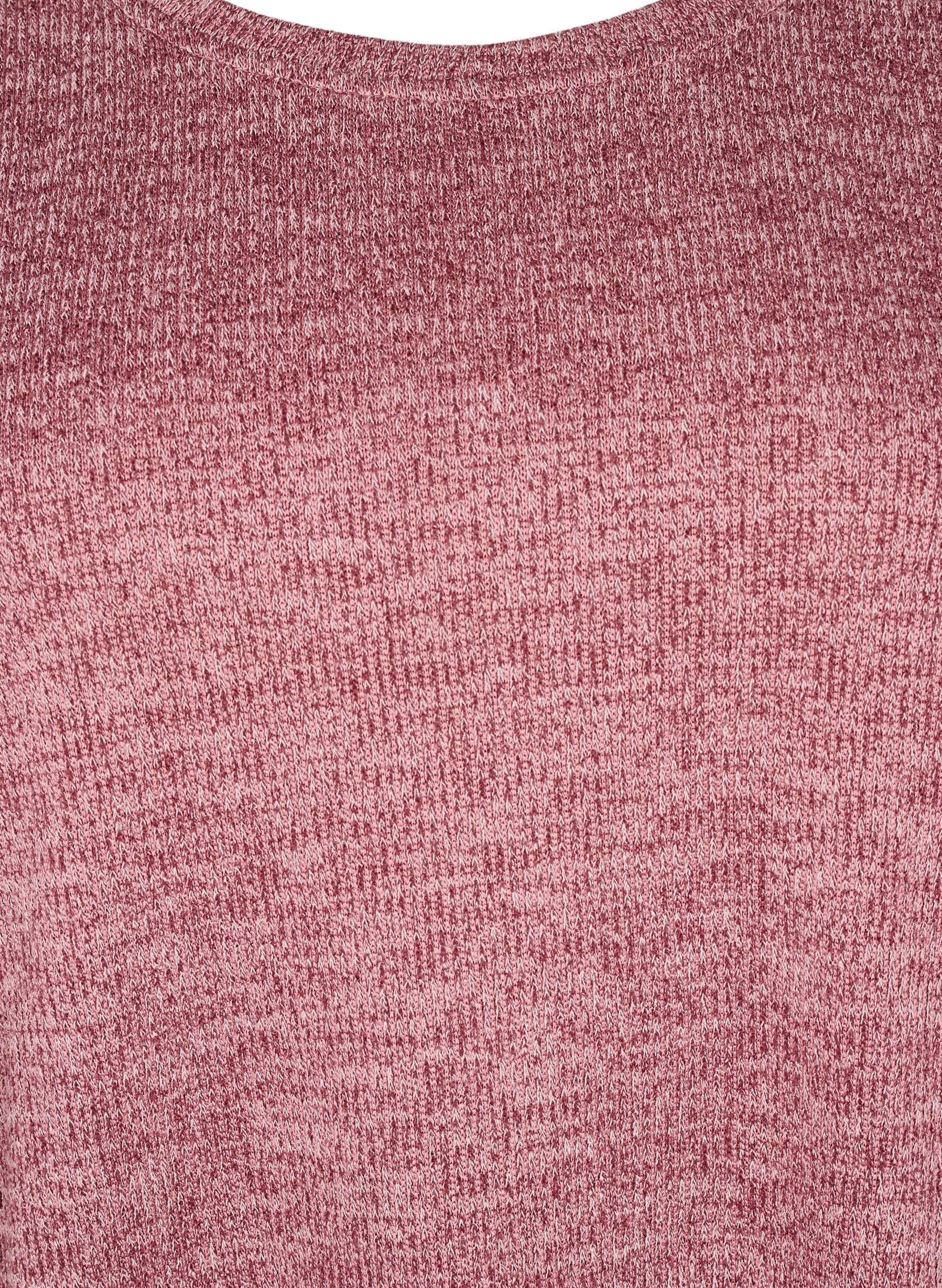 Zizzifashion Jersey blouse with long sleeves, Red, Packshot image number 2