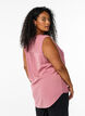 FLASH - Sleeveless viscose blouse, Nostalgia Rose, Model image number 1