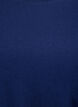 T-shirt with a round neck and A-line shape, Blue, Packshot image number 2