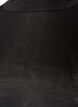 High-neck blouse in viscose jersey, Black, Packshot image number 2