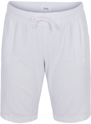 Comfy shorts, Bright White, Packshot image number 0