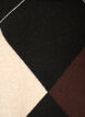 Knit with harlequin pattern, Black, Packshot image number 2