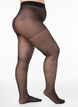 Patterned tights 25 denier, Black, Model image number 0
