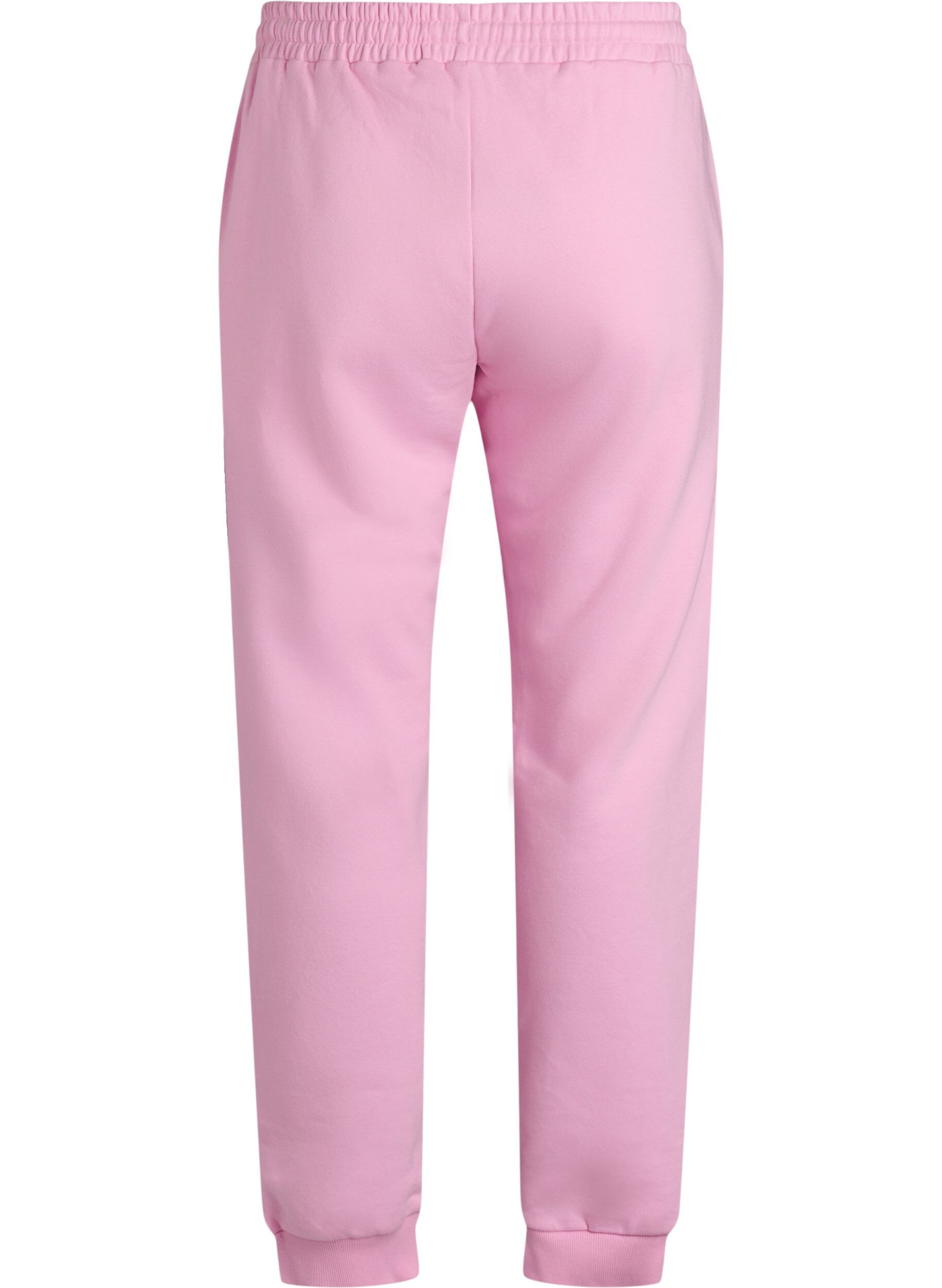 Zizzifashion High-waisted sweatpants, Pink, Packshot image number 1