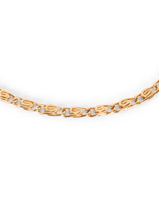 Short gold-coloured necklace, Gold, Packshot image number 2