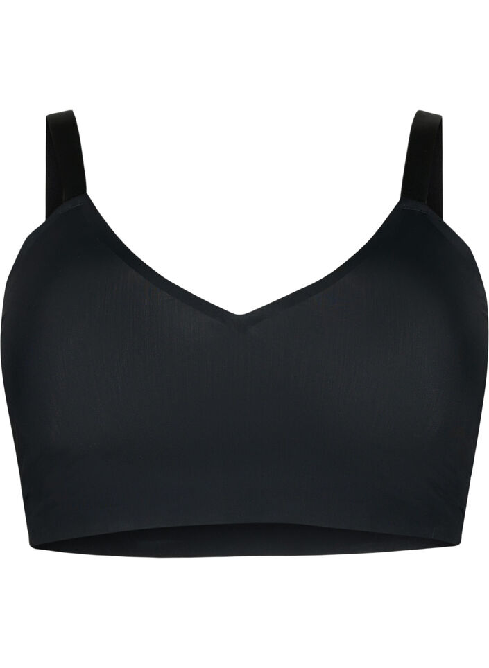 Invisible bra, Black, Packshot image number 0
