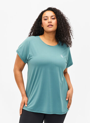 Short-sleeved training t-shirt, North Atlantic, Model image number 0