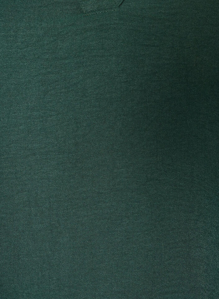 Tunic with sheer lace sleeves, Green, Packshot image number 2