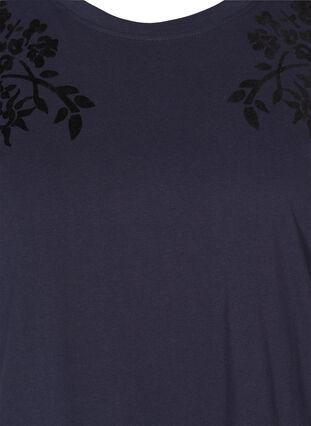 Printed organic cotton t-shirt, Night Sky, Packshot image number 2