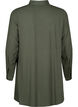 Long viscose shirt with long sleeves, Green, Packshot image number 1