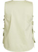 Sleeveless top with tie detail at the sides, Green, Packshot image number 1