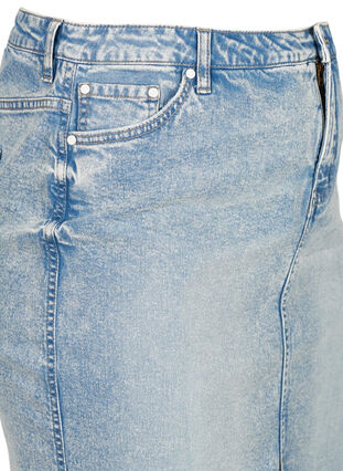 Denim skirt, Light blue denim, Packshot image number 2