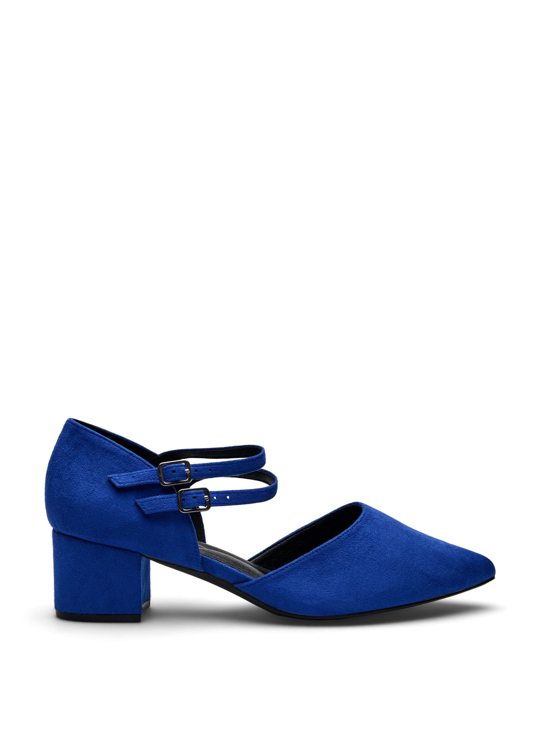 Zizzifashion Wide fit - Pumps with double straps, Blue, Packshot image number 0