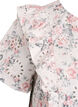 Cotton blouse with broderie anglaise and ruffles, Red, Packshot image number 3