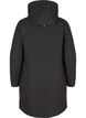 Winter jacket with adjustable waist, Black, Packshot image number 1