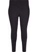 CORE, V-SHAPE DEFINE TIGHTS - Cropped training tights with v-shape back, Black, Packshot image number 1