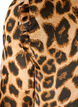 Dress with leopard print and ruffle details, Brown, Packshot image number 3