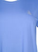 Solid-coloured workout T-shirt, Blue, Packshot image number 2