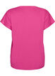 Solid-coloured training T-shirt, Pink, Packshot image number 1
