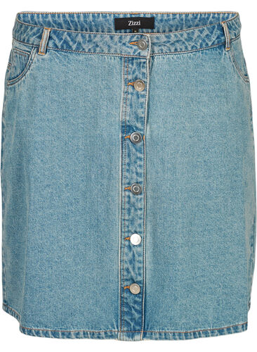Denim skirt, Blue denim, Packshot image number 0