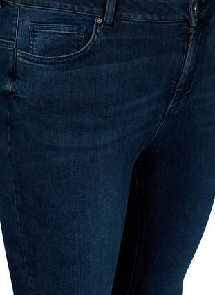 Super slim fit Amy jeans with a high waist, Blue/Black Denim, Packshot image number 2
