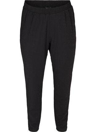Sparkly trousers, Black, Packshot image number 0