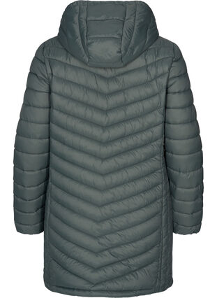 Quilted lightweight jacket with detachable hood and pockets, Urban Chic, Packshot image number 1