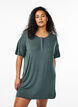 Short-sleeved nightgown in viscose, Urban Chic, Model image number 0