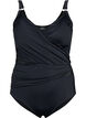 Swimsuit with wrap, Black, Packshot image number 0