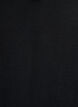 Blouse with smock cuffs and V-neck, Black, Packshot image number 2