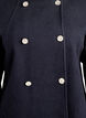 A-line coat with gold buttons, Blue, Packshot image number 2