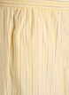 Striped high-waisted shorts with a loose fit, Yellow, Packshot image number 2