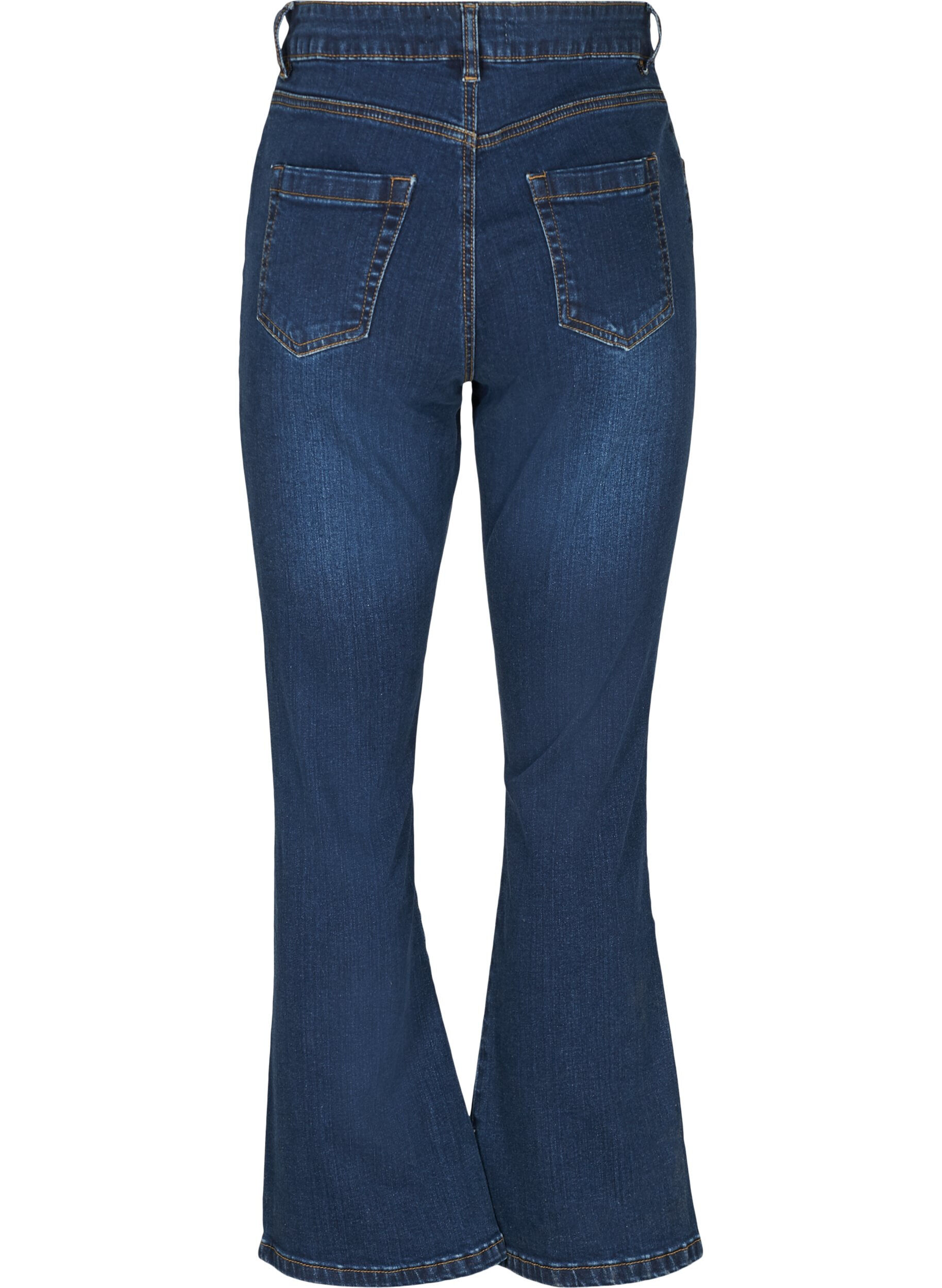 Zizzifashion High-waisted Ellen bootcut jeans, Blue, Packshot image number 1