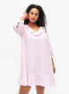 Cotton-viscose mix dress with 3/4 sleeves, Almond Blossom, Model image number 0