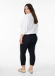 3/4 leggings with buttons, Black, Model image number 2