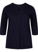 Cotton top with 3/4 sleeves, Night Sky, Packshot image number 0