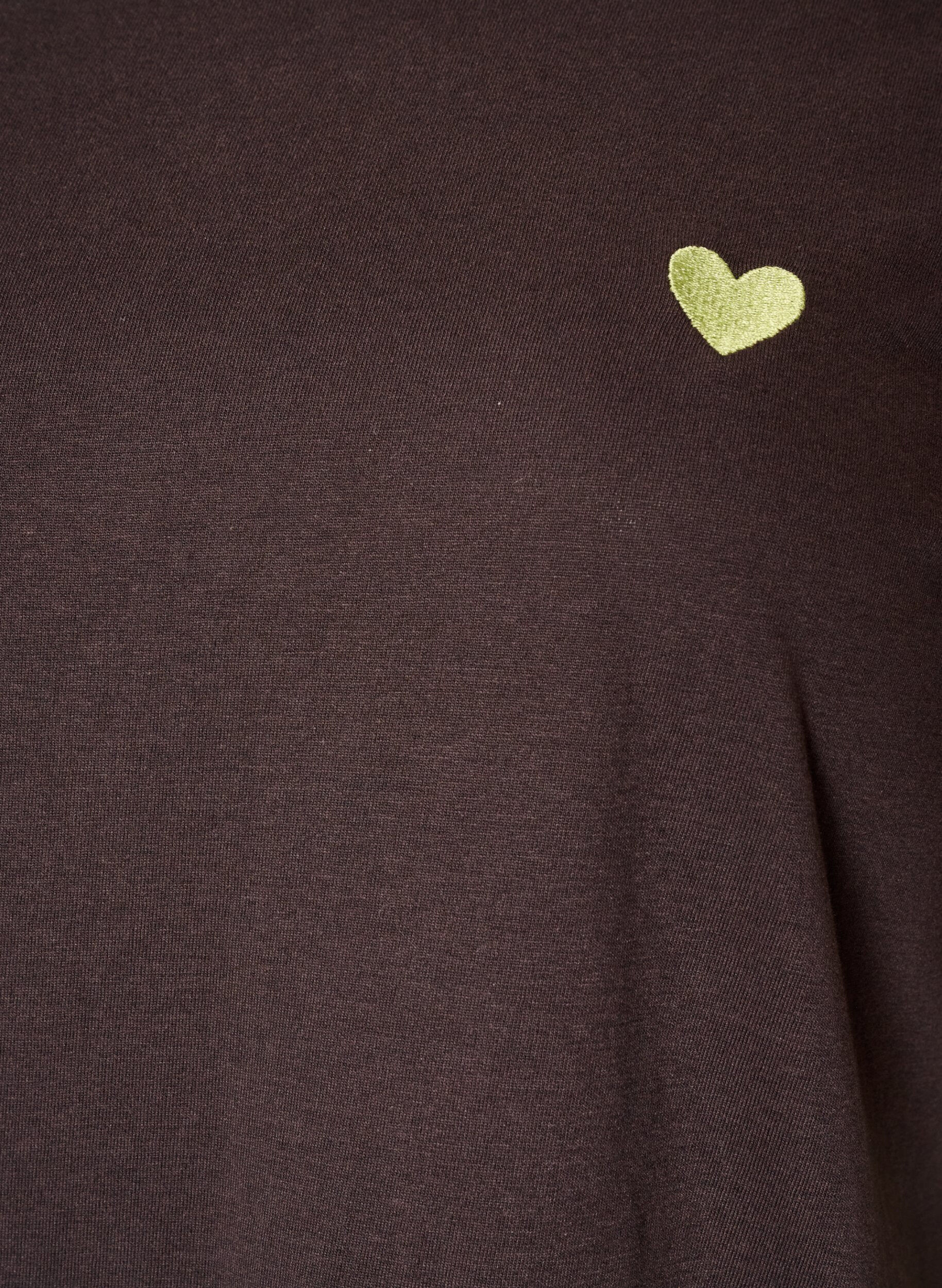 ZizzifashionT-shirt with motif, Brown, Packshot image number 2