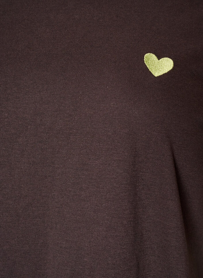 T-shirt with motif, Brown, Packshot image number 2