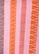 Short dress in linen and viscose with 3/4 sleeves, Pink, Packshot image number 2