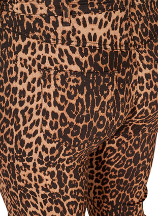 Printed Amy jeans, Leopard, Packshot image number 3