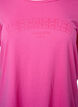 Cotton t-shirt with text print, Shocking Pink W. LOS, Packshot image number 2