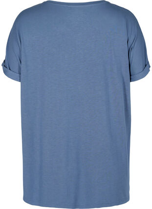 Short-sleeved T-shirt of viscose blend, Bering Sea, Packshot image number 1