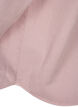 Solid-colored denim shirt with chest pockets, Pale Mauve, Packshot image number 3